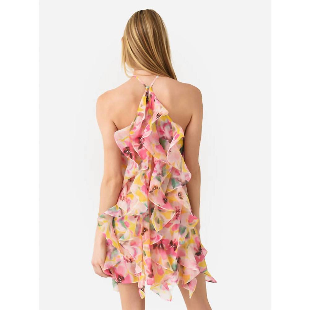 NEW MISA LOS ANGELES miah dress in hello yellow flower mix - Picture 3 of 3